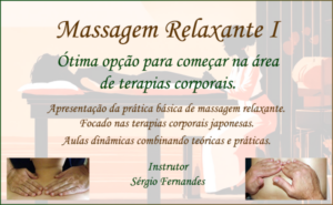Sérgio Fernandes Curso de Massagem Relaxante I
